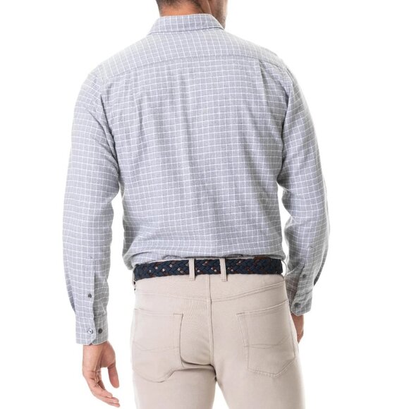 Rodd & Gunn Burswood Sports Fit Check Cotton Button-Down Shirt - Picture 2 of 6